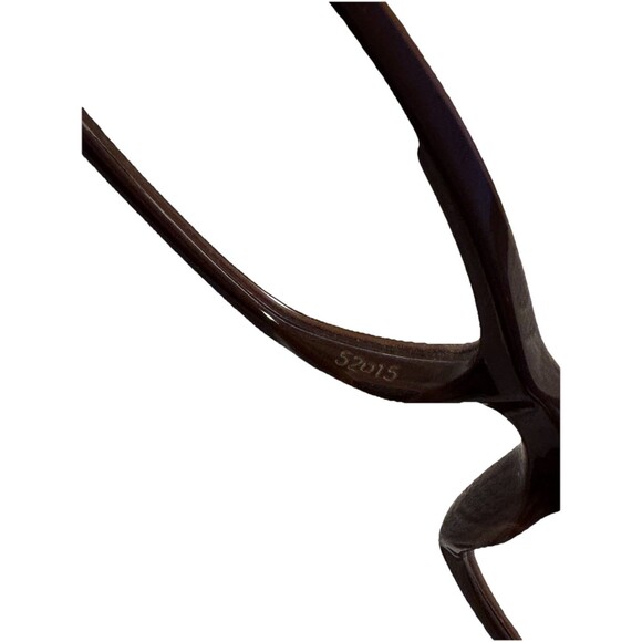 Fendi Eyeglasses F767 205 Brown Wood Grain Italy 52•15 140 FRAMES ONLY - Picture 8 of 8